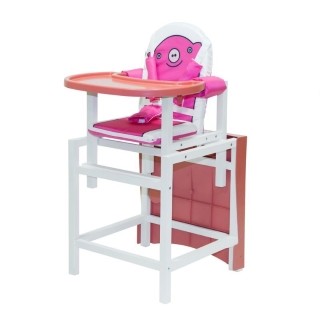 Стульчик для кормления трансформер Babys Piggy Розовый Купить Стульчик для кормления трансформер Babys Piggy Розовый в интернет-магазине Детский Крым