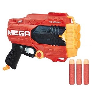 Бластер Нерф Мега Три-Брейк Nerf Hasbro E0103 Купить Бластер Нерф Мега Три-Брейк Nerf Hasbro E0103 в интернет-магазине Детский Крым