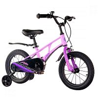 Велосипед детский Maxiscoo Air Стандарт 14'' 2024 Maxitoys MSC-A1433 лавандовый матовый