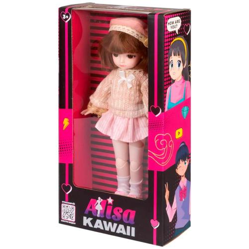 Кукла шарнирная Alisa Kawaii брюнетка 30 см 1TOY Т24341 фото 2