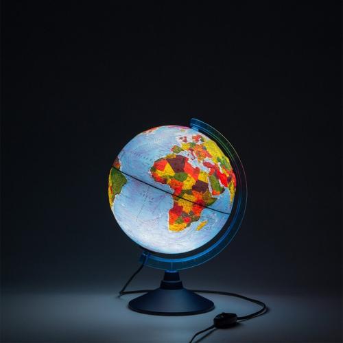 Интерактивный глобус политический рельефный с подсветкой Globen INT12100302 фото 2
