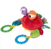 Мягкая игрушка-подвеска Happy Snail 14HS013PK Краб Чарми
