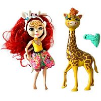 Кукла с жирафом Лесные Феи 16 см 1Toy Т24026