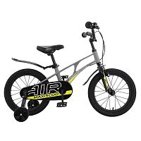 Детский двухколесный велосипед Air Стандарт плюс 16 Maxiscoo MSC-A1621 серый матовый