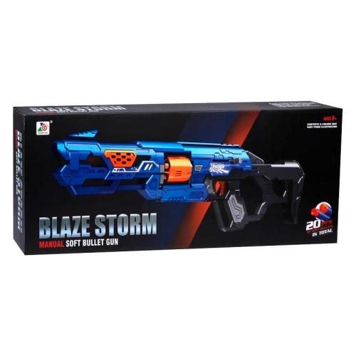 Бластер с мягкими пулями Blaze Storm Наша Игрушка ZC7105 фото 4