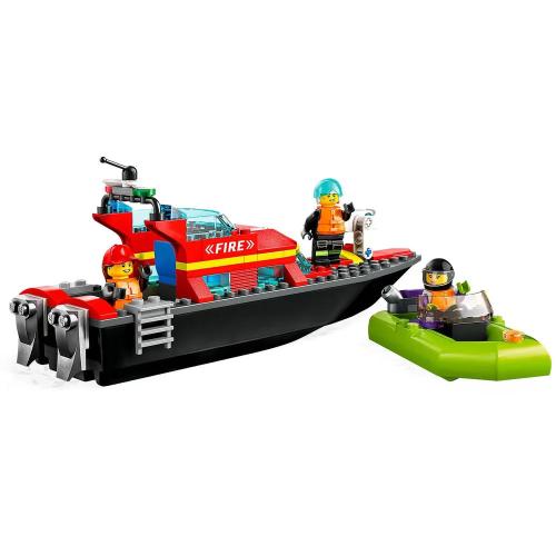 Конструктор Lego City 60373 Пожарная спасательная лодка фото 2