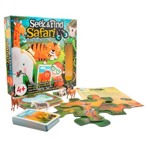 Настольная игра Seek & Find Safari Tactic 58007