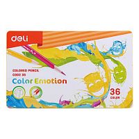 Карандаши цветные 36цв Color Emotion Deli EC00235