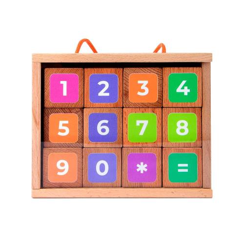 Набор кубиков с цифрами ПК Лидер 15533 фото 5