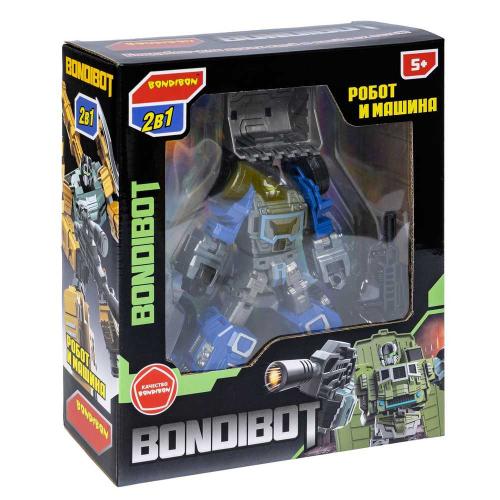 Робот-трансформер Bondibot Экскаватор-погрузчик Bondibon ВВ6051 фото 6