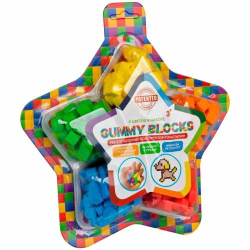 Конструктор-пластилин Gummy Blocks 1toy Т23938 фото 2