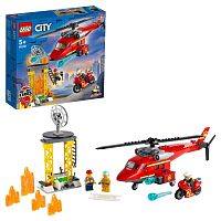 Конструктор Lego City Спасательный пожарный вертолёт Lego 60281