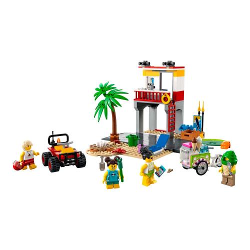 Конструктор Lego City 60328 Пост спасателей на пляже фото 2