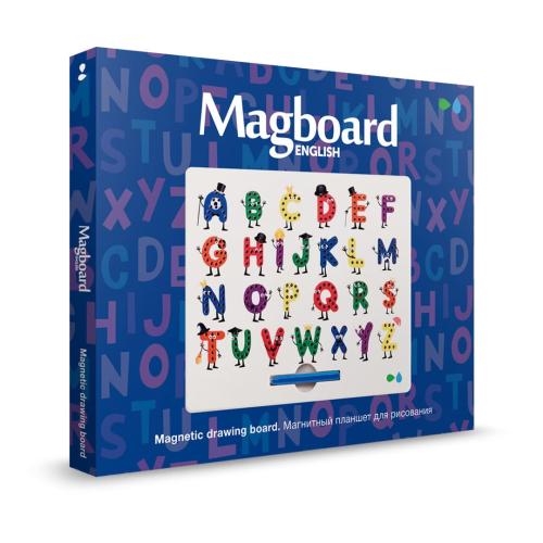 Магнитный планшет Magboard Алфавит Назад к истокам MGBB-ENGLISH фото 2