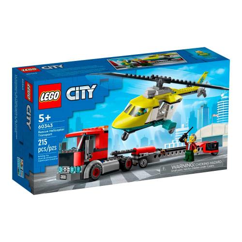 Конструктор Lego City 60343 Грузовик для спасательного вертолёта фото 5