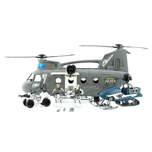 Игровой набор Десантный вертолет Chap Mei 545090