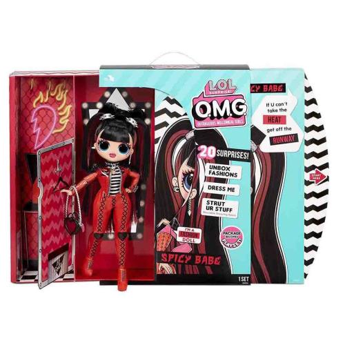 Игрушка L.O.L. Surprise Кукла OMG Doll Series 4 Spicy Babe MGA 572770EUC