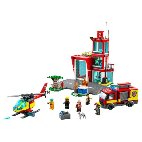 Конструктор Lego City 60320 Пожарная часть фото 2