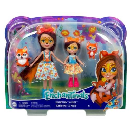 Игровой набор Enchantimals Фелисити Лис с сестричкой и питомцами Mattel HCF81 фото 4