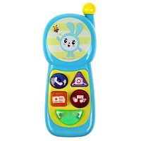 Развивающая игрушка Телефон 4 кнопки Малышарики Умка B1968342-R2