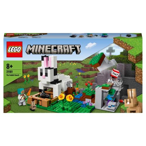 Конструктор Lego Minecraft 21181 Кроличье ранчо фото 5