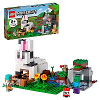 Конструктор Lego Minecraft 21181 Кроличье ранчо