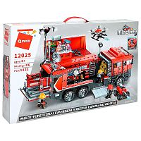 Конструктор Пожарная машина 1431 деталь Qman 12025Q