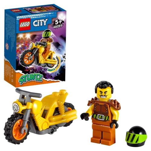 Конструктор Lego City Разрушительный трюковый мотоцикл Lego 60297