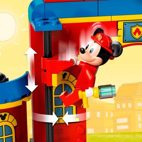 Конструктор Lego Mickey and Friends 10776 Пожарная часть и машина Микки и его друзей фото 2