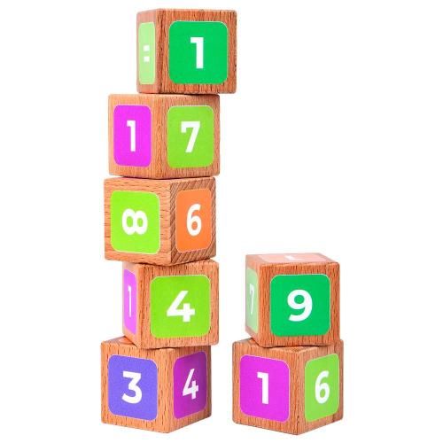 Набор кубиков с цифрами ПК Лидер 15533 фото 2