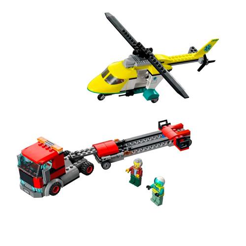 Конструктор Lego City 60343 Грузовик для спасательного вертолёта фото 2