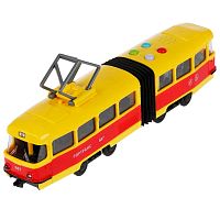 Модель инерционная Трамвай Технопарк TRAMOLDRUB-30PL-YERD