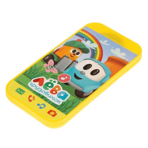 Развивающая игрушка мини-телефончик Грузовичок Лева Умка HT626-R фото 3