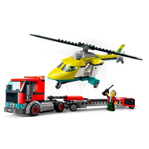 Конструктор Lego City 60343 Грузовик для спасательного вертолёта фото 3