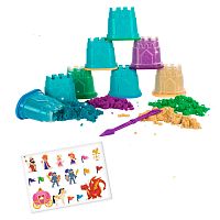 Набор для лепки Умный песок Чудо-замки 8 в 1 Genio Kids