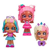 Игровой набор 3 мини-куклы Kindi Kids 39763