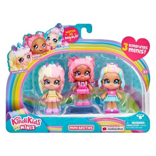 Игровой набор 3 мини-куклы Kindi Kids 39763 фото 2