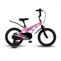 Велосипед детский Maxiscoo Cosmic Стандарт 16'' 2024 Maxitoys MSC-С1631 розовый матовый