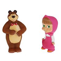Набор игрушек для ванны Маша и Медведь Капитошка 117R-PVC